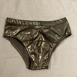 Rick Owens Swimming Trunks, gold metallic. Size S/46 IT.